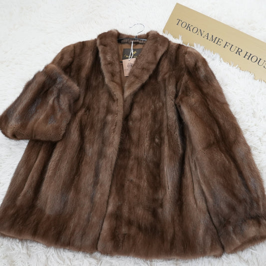 Mario Valentino Pastel Mink Fur Jacket