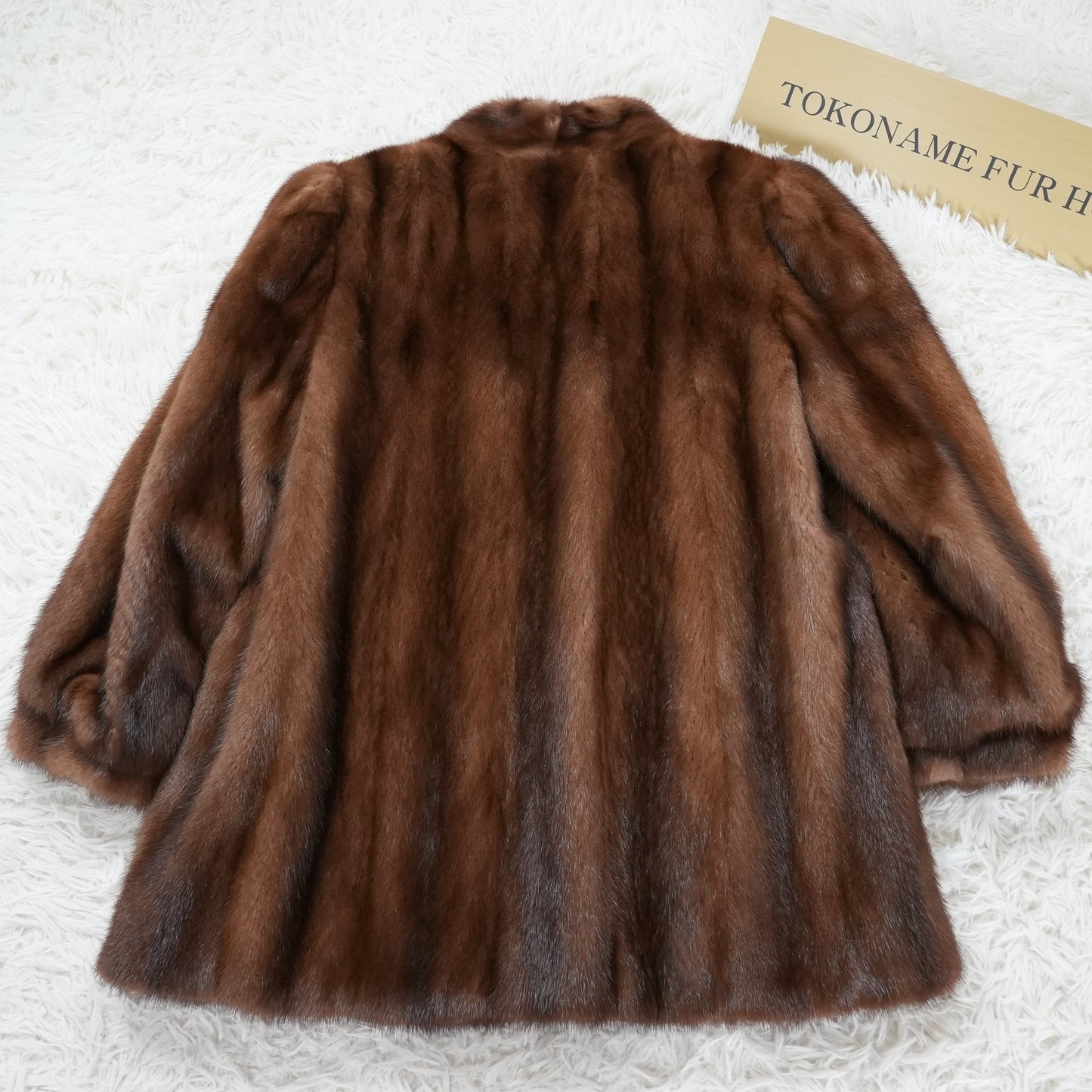 Demi Buff Mink Jacket SAGA MINK - Genuine Vintage Fur From Japan