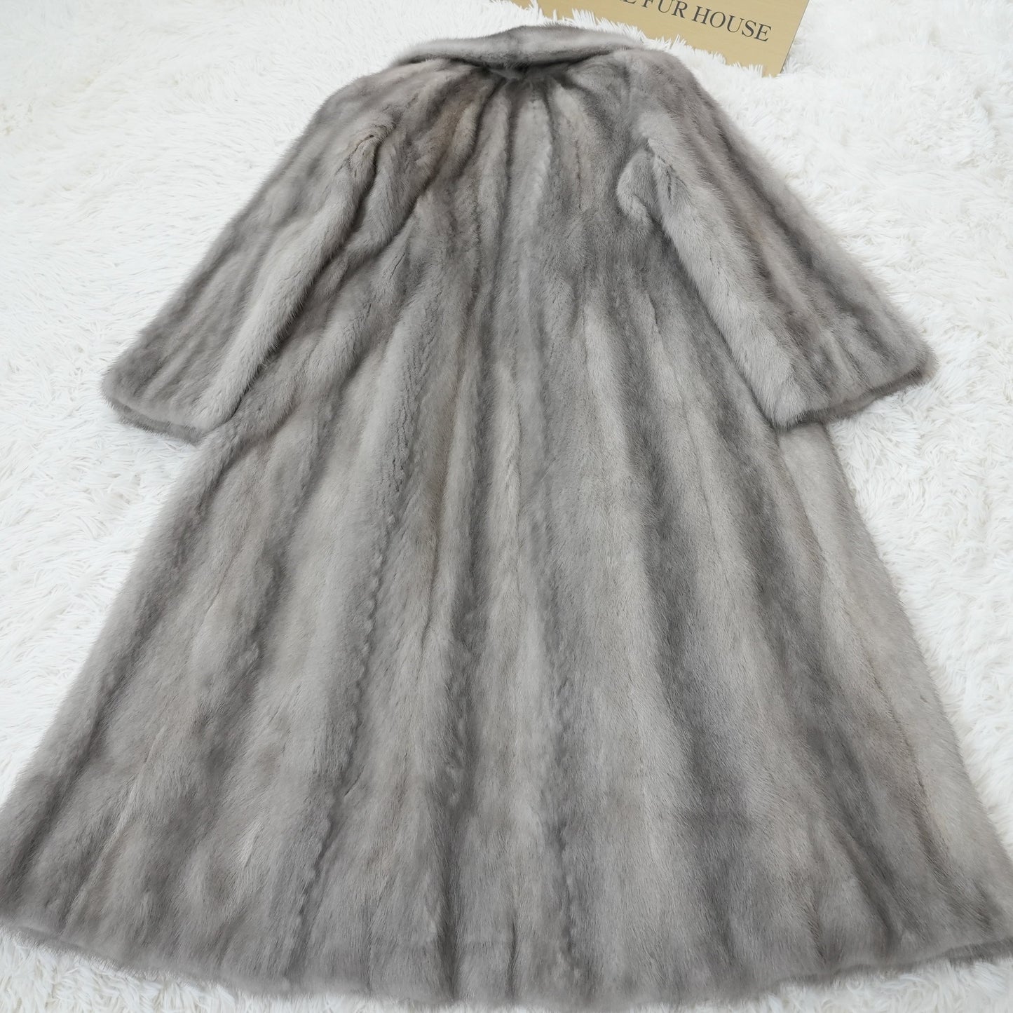 Sapphire Mink Long Coat - EMBA Genuine Vintage Fur Japan