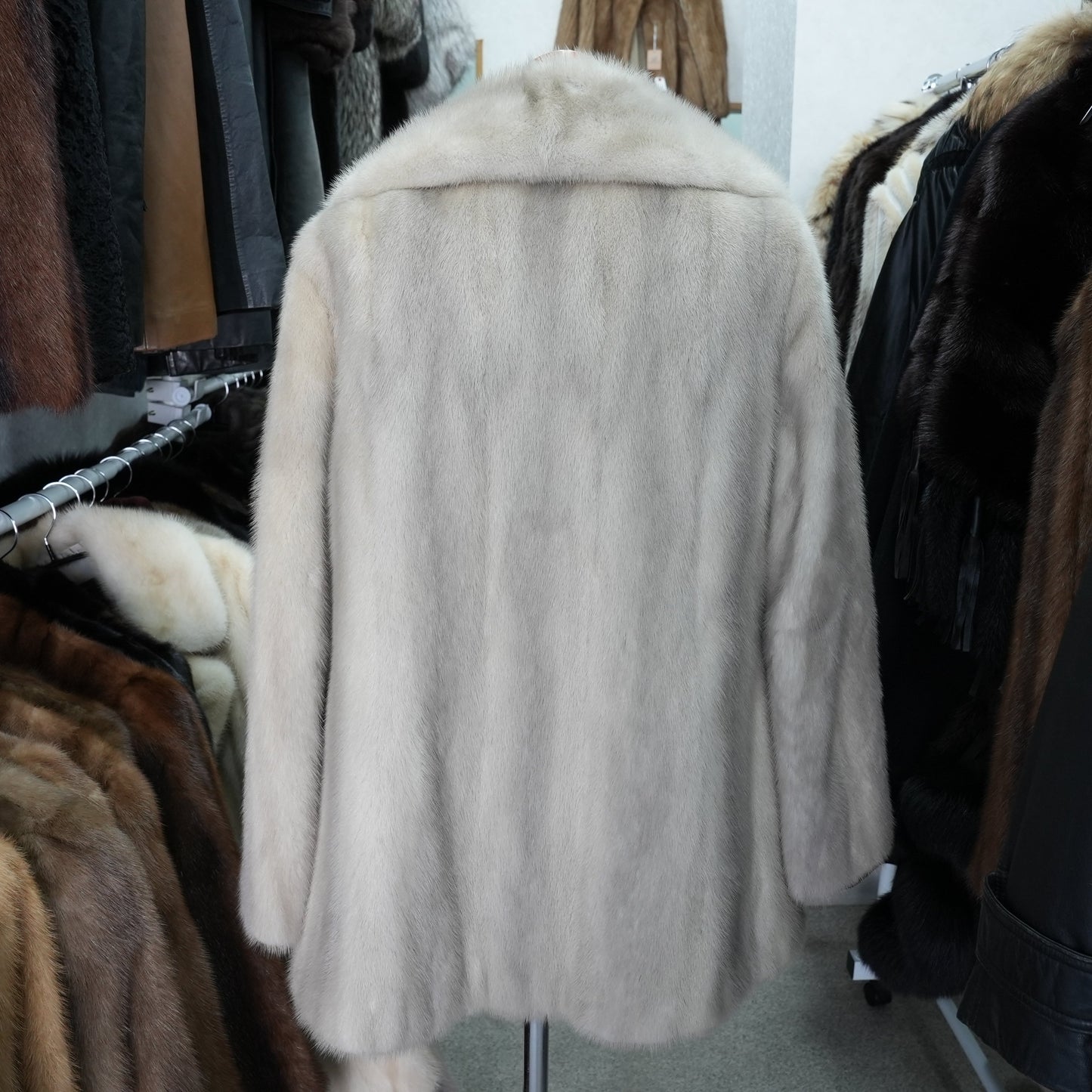 Sapphire Mink Jacket - Genuine Vintage Fur From Japan