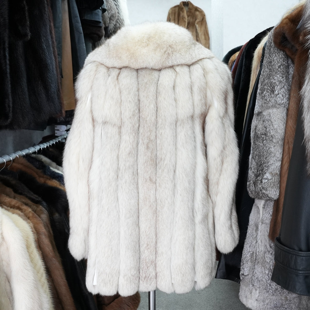 Nordi Fox Fur Coat - Genuine Vintage Fur From Japan