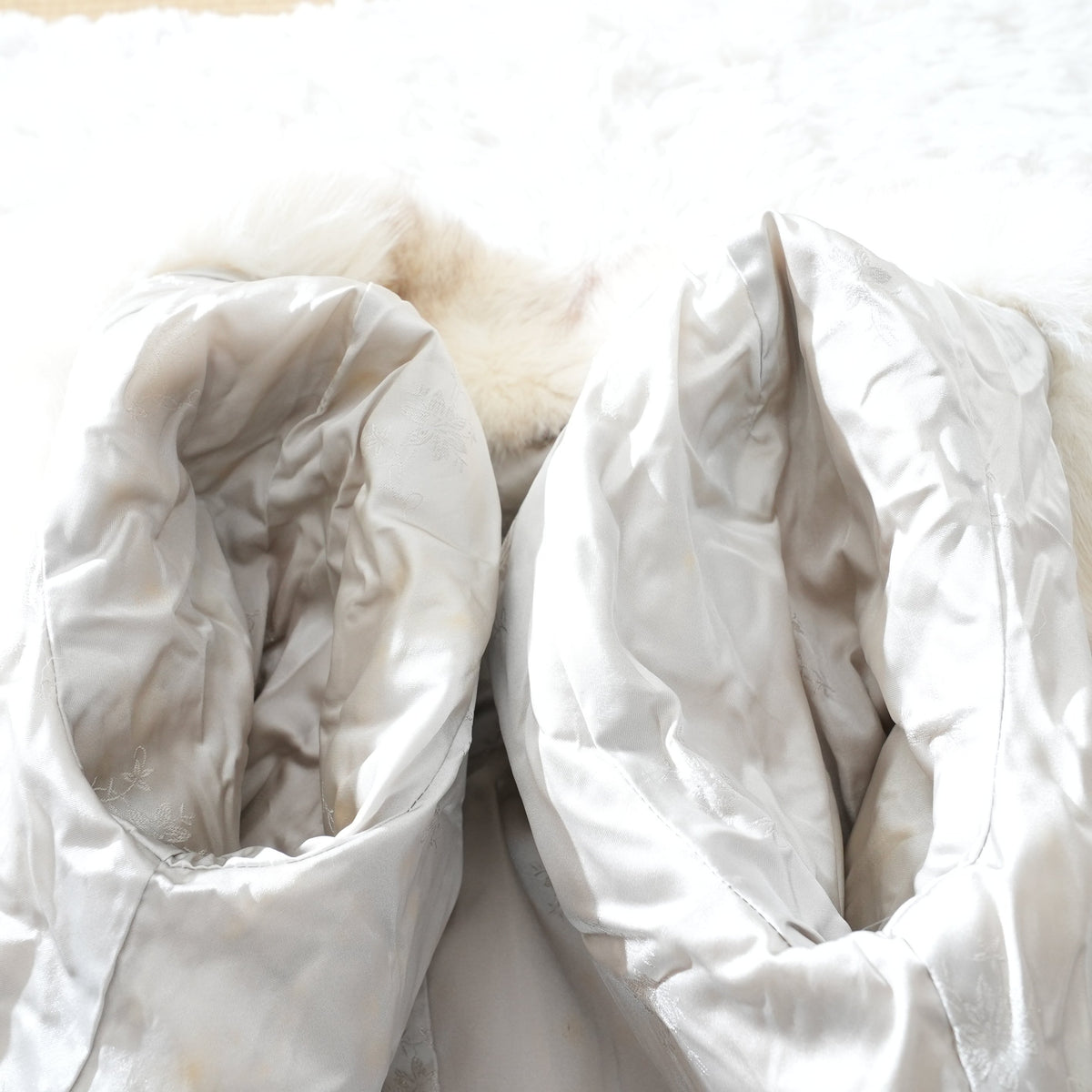 Blue Fox Fur Coat - Genuine Vintage Fur From Japan