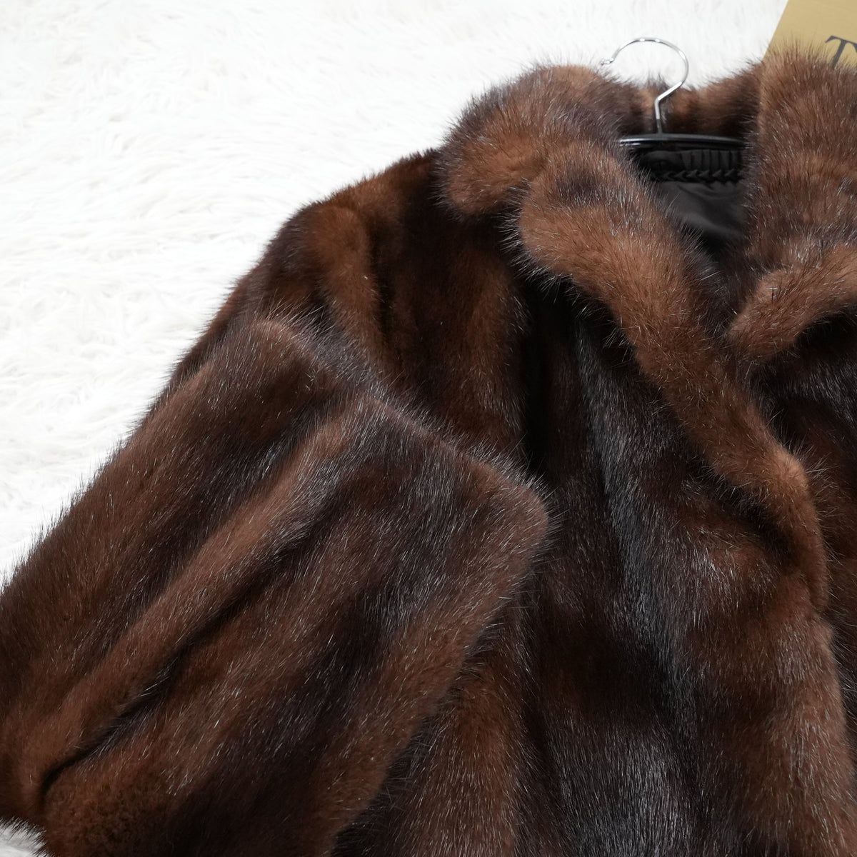 Dark Mink Fur Jacket - Genuine Vintage Fur From Japan
