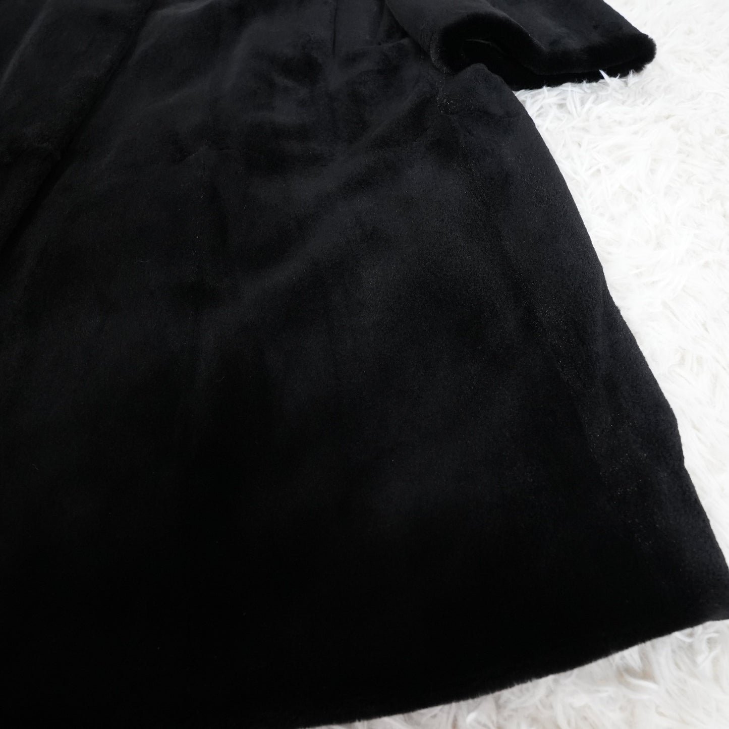 Shaved Mink Long Coat A-Line Fur Ohki -
