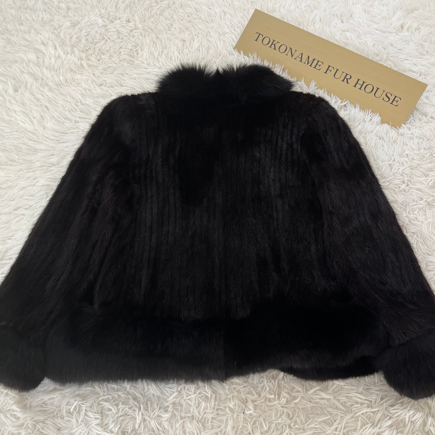 Mink and Fox Fur Jacket Vintage Fur From Japan