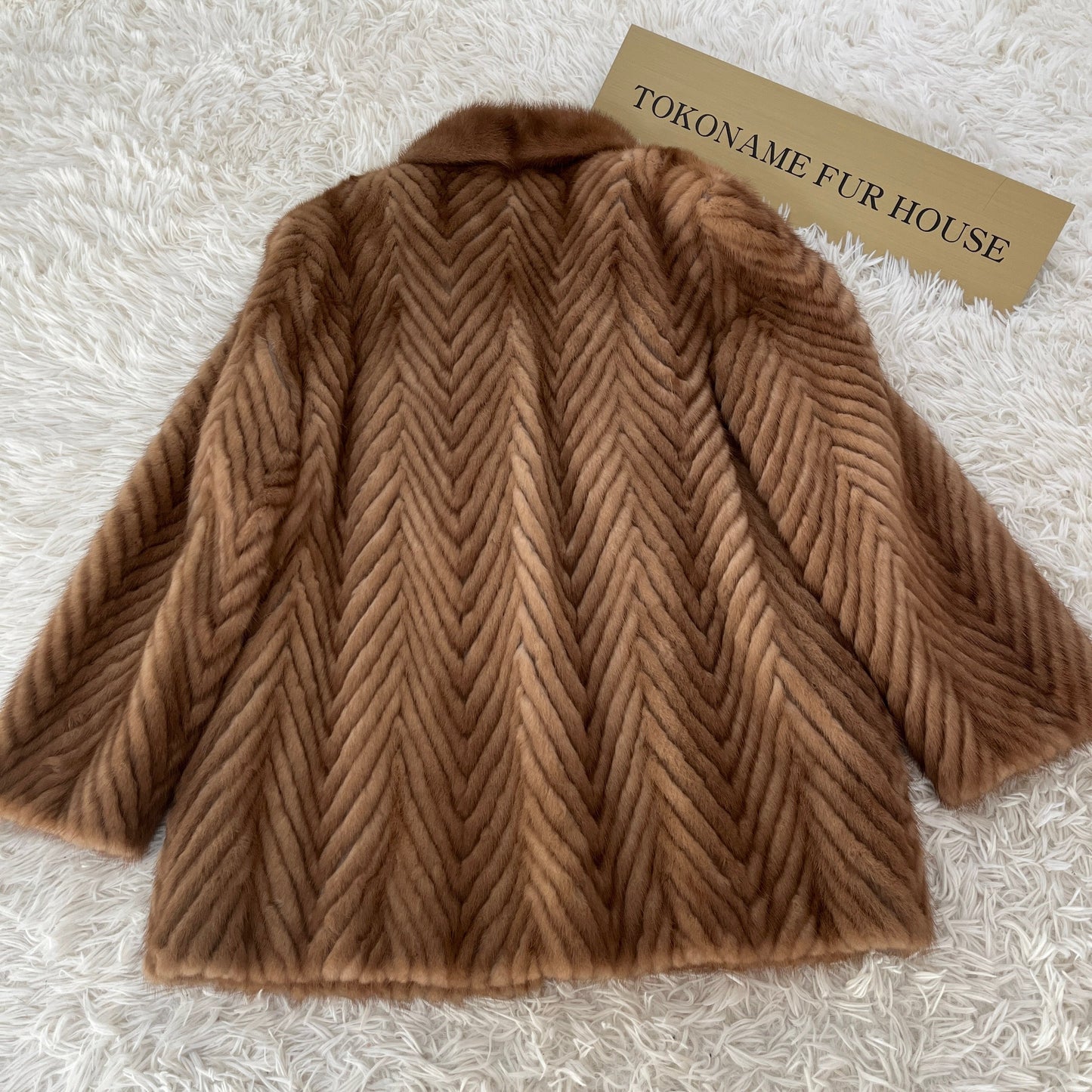 Demi Buff Mink Jacket Vintage Fur Japan