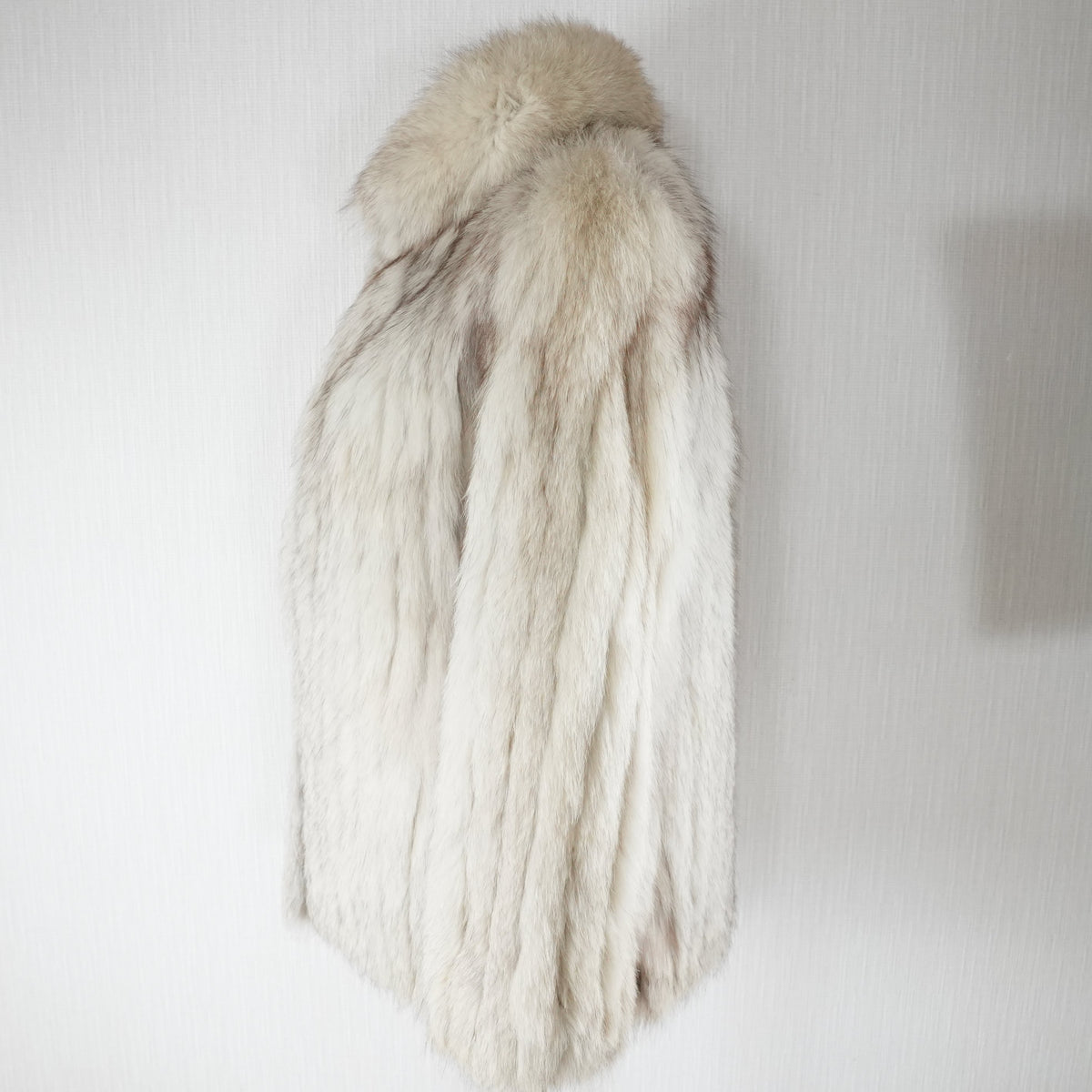 Blue Fox Fur Coat - Genuine Vintage Fur From Japan