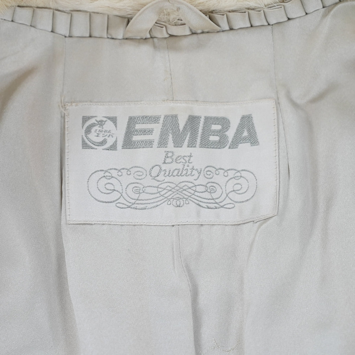 Violet Mink Fur Coat EMBA - Genuine Vintage Fur From Japan