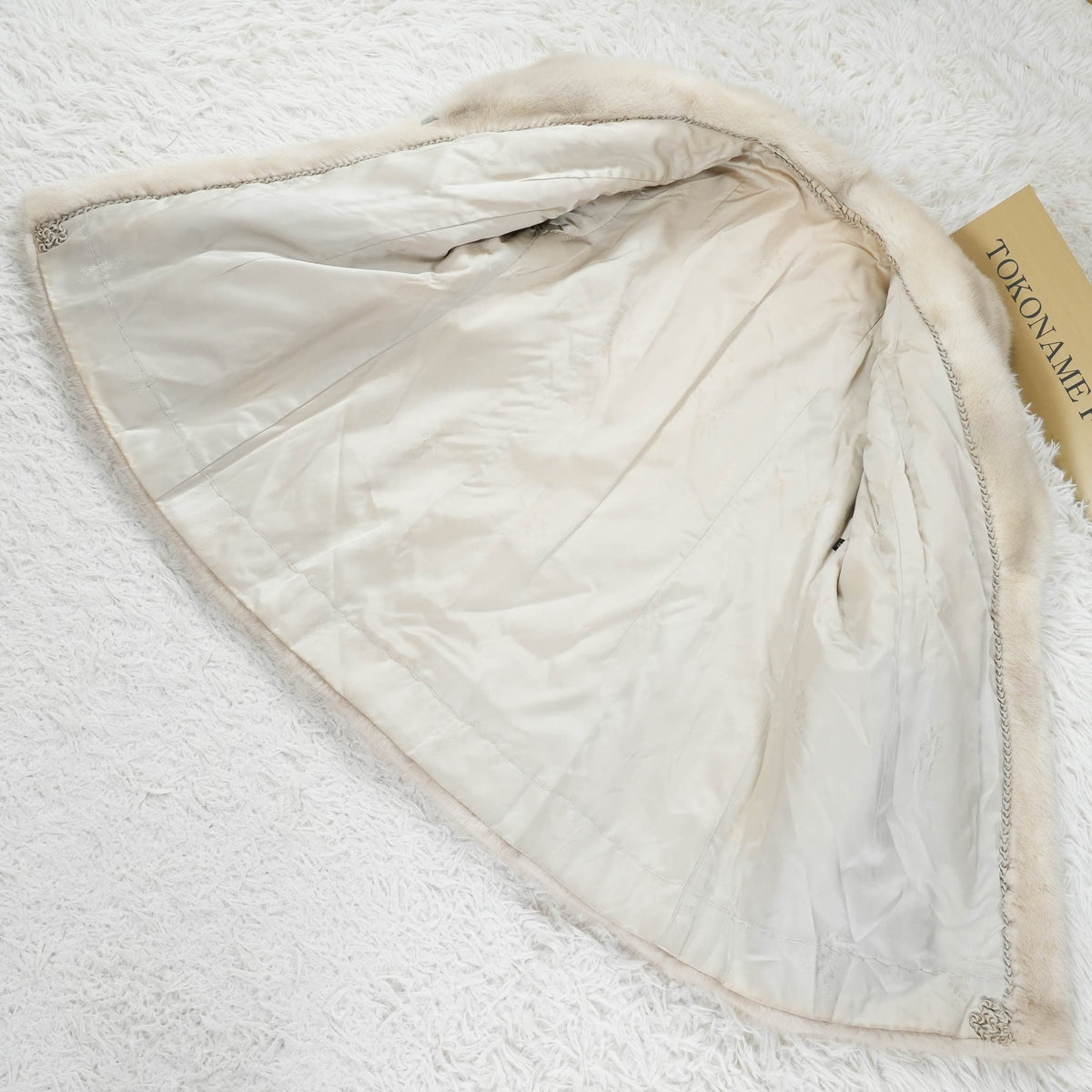 Azurene Mink Fur Coat - Genuine Vintage Fur From Japan