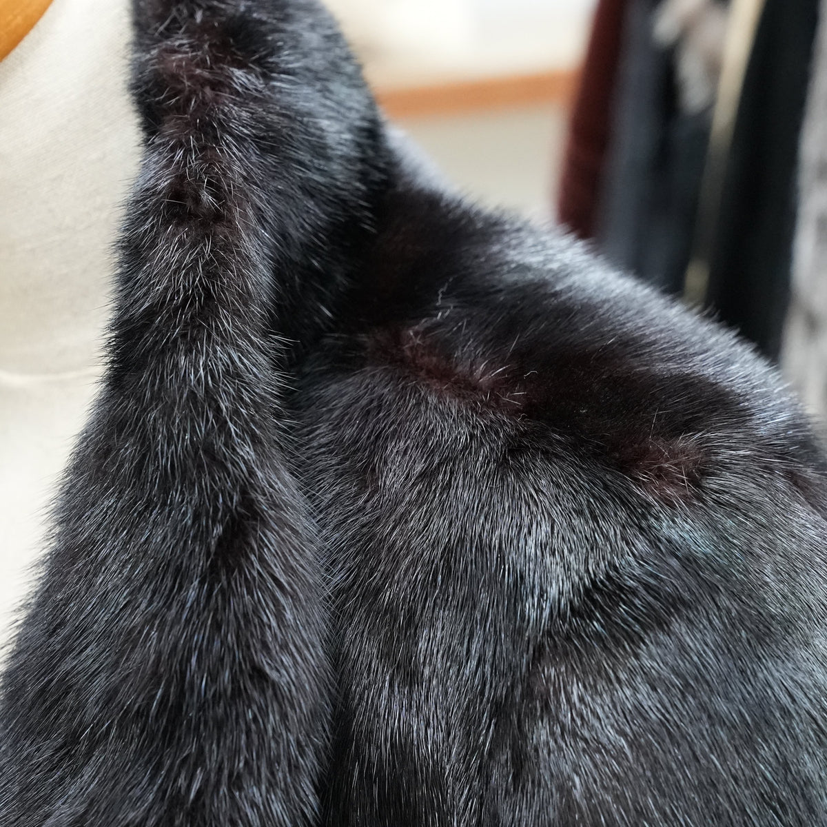 SAGA MINK Fur Coat - Genuine Vintage Fur From Japan