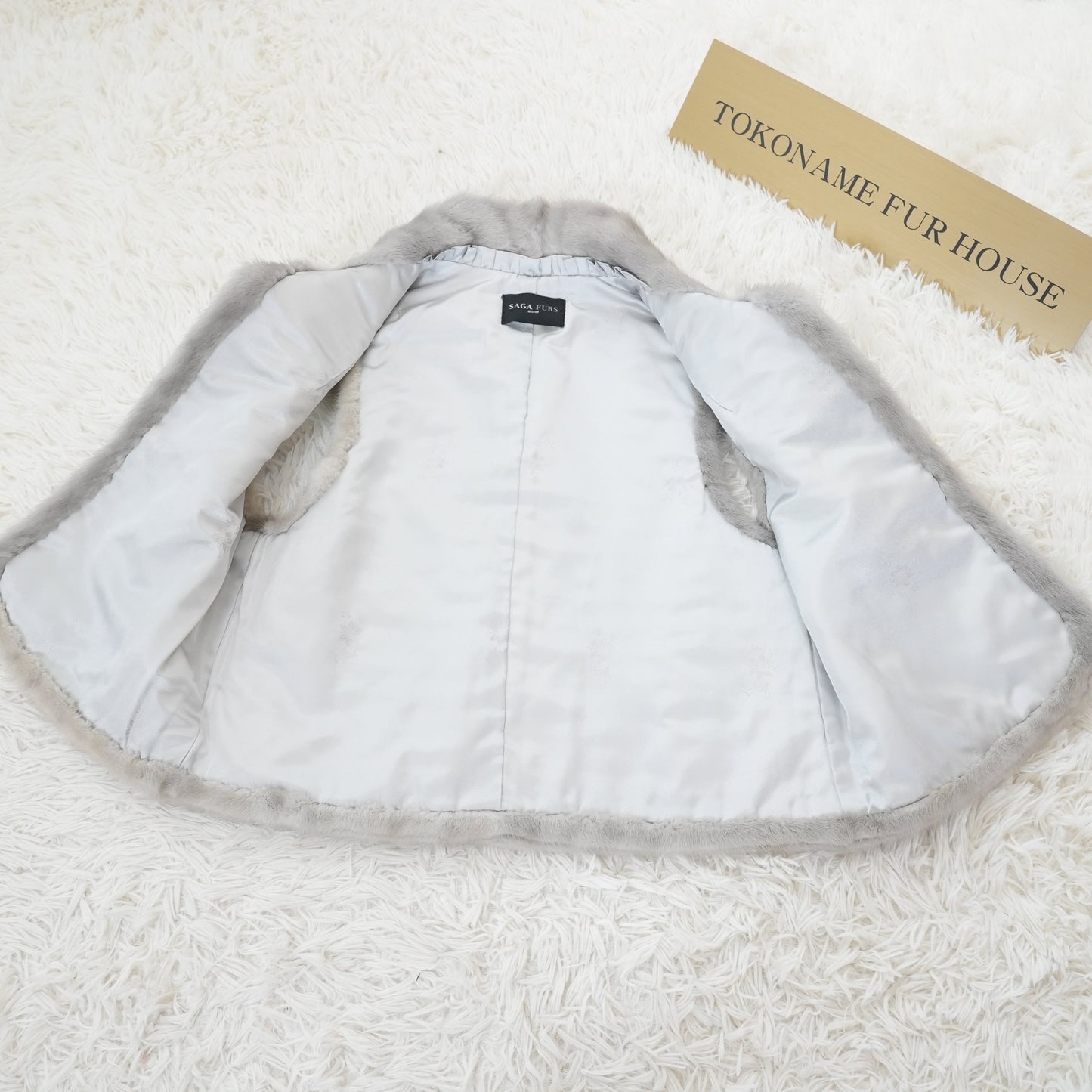 Sapphire Mink Vest - SAGA FURS