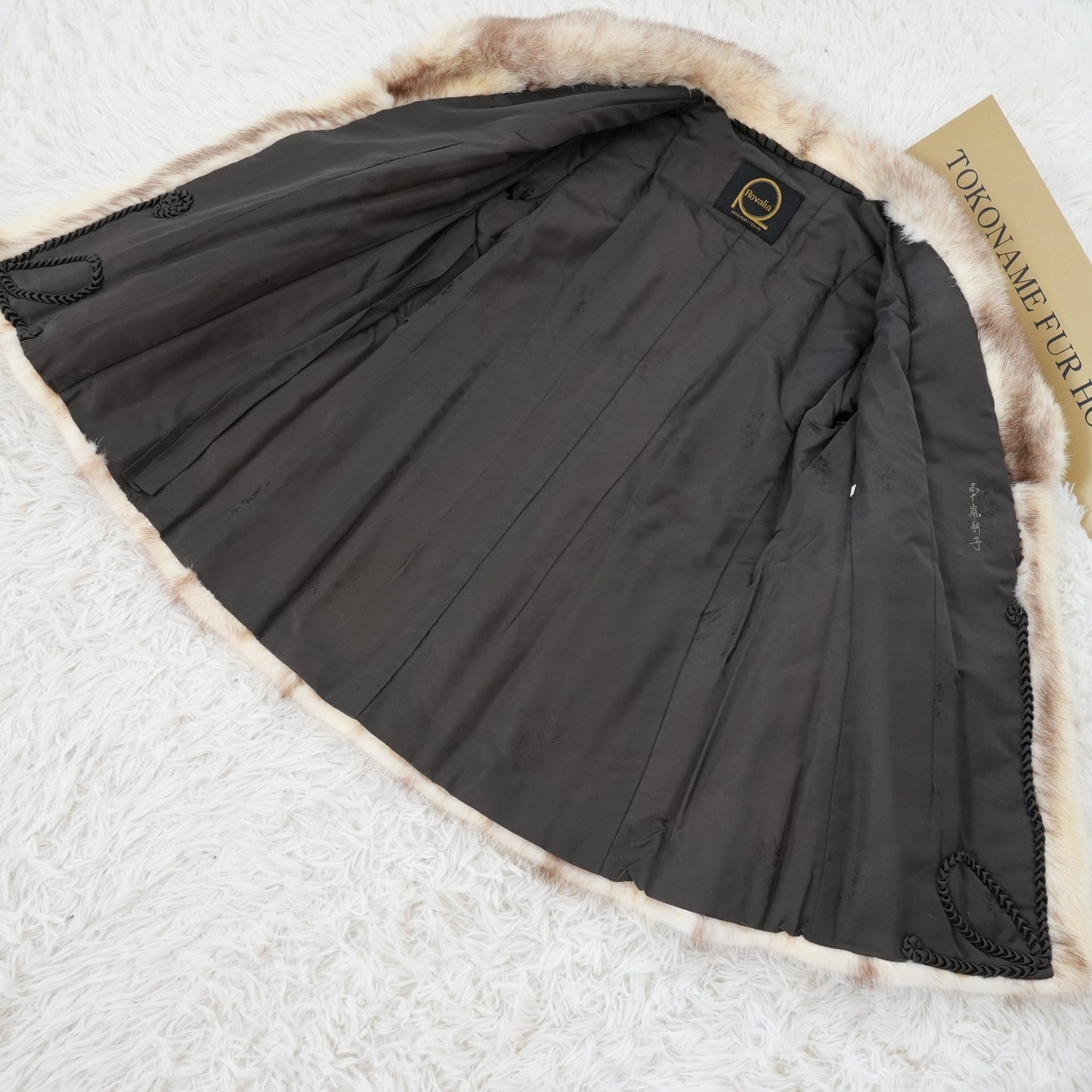 Cross Mink Jacket Genuine Vintage Fur Japan
