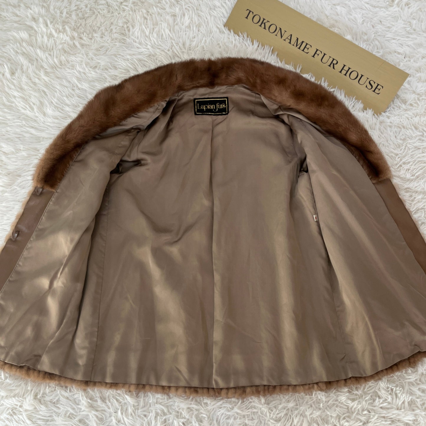 Demi Buff Mink Jacket Vintage Fur Japan
