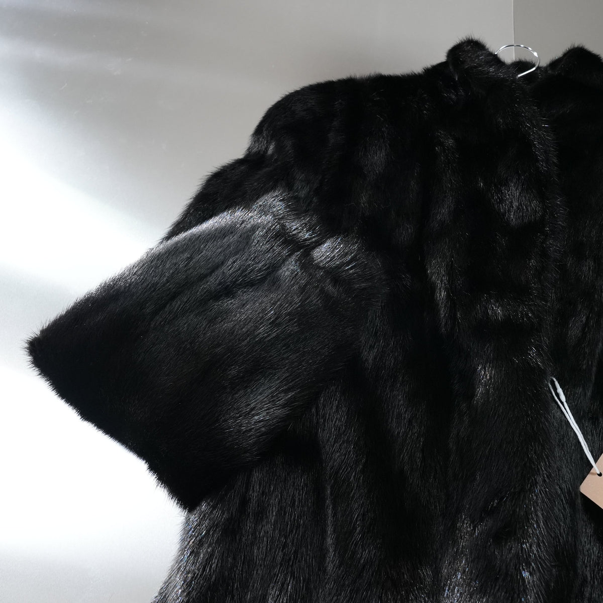 SAGA Mink Fur Coat Soft Leather - Genuine Vintage Fur From Japan