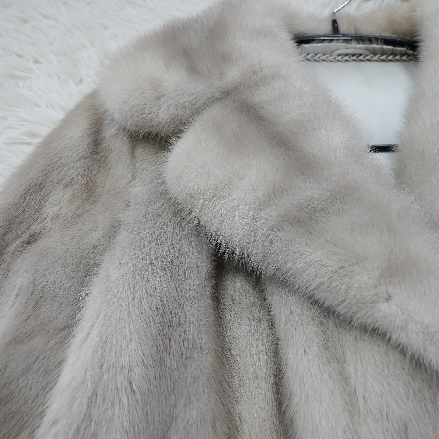 Sapphire Mink Jacket - Genuine Vintage Fur From Japan