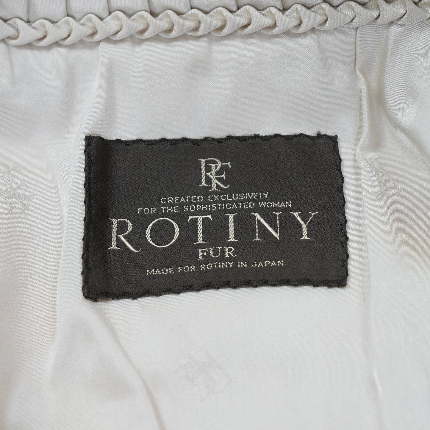 Pearl Mink Jacket ROTINY - Genuine Vintage Fur From Japan