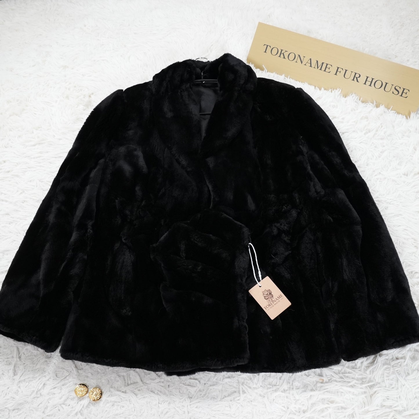 SAGA Shaved Mink Jacket - Genuine Vintage Fur From Japan