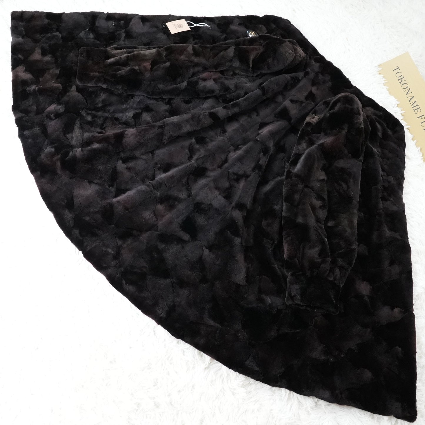 Shaved Mink Coat SAGA MINK - Genuine Vintage Fur From Japan