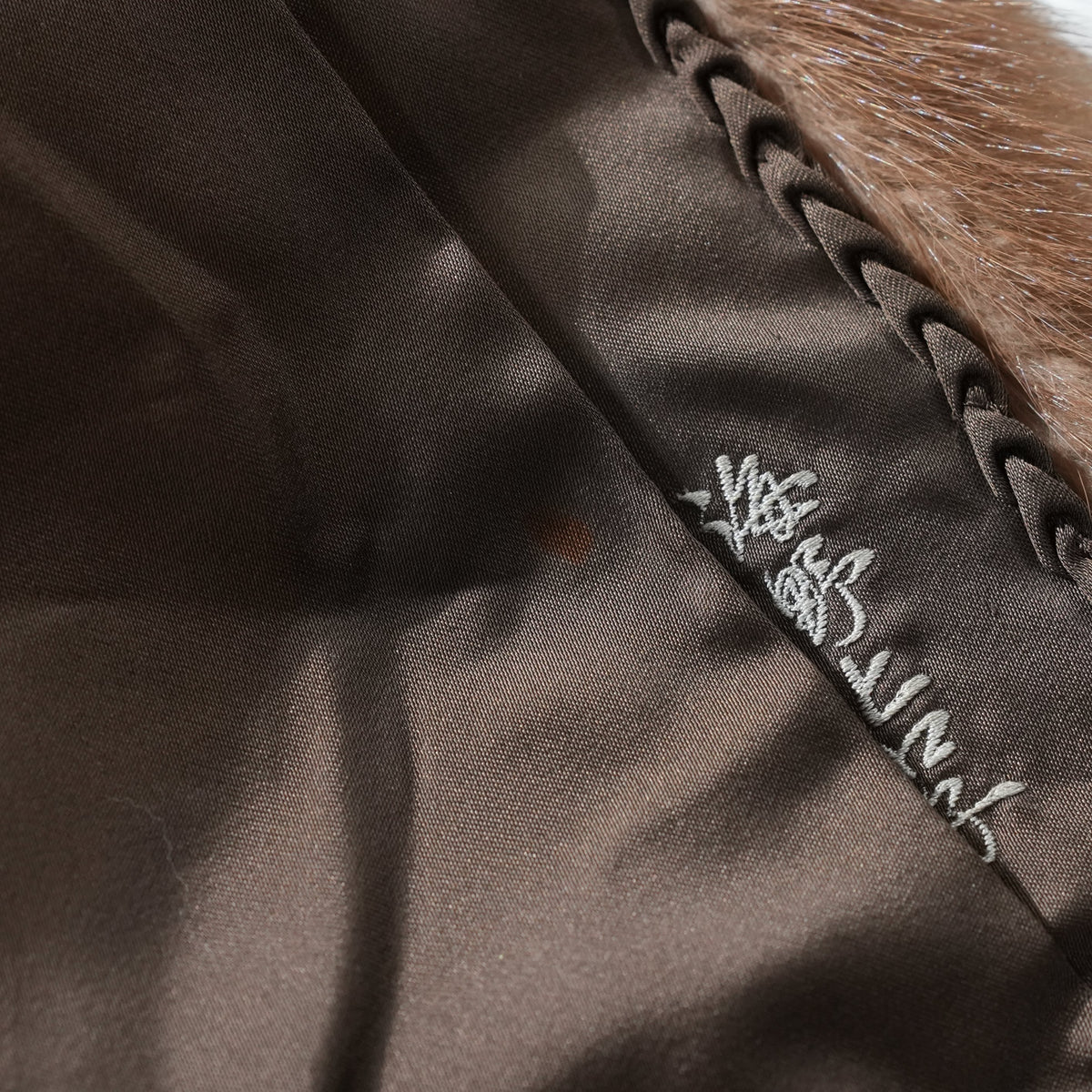 Demi Buff Mink Fur Coat - Genuine Vintage Fur From Japan