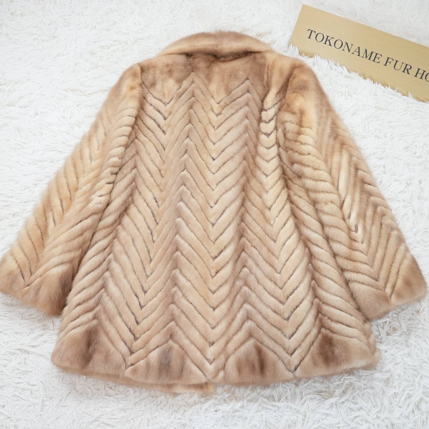 Pastel Mink Fur Jacket Palody - Genuine Vintage Fur Japan