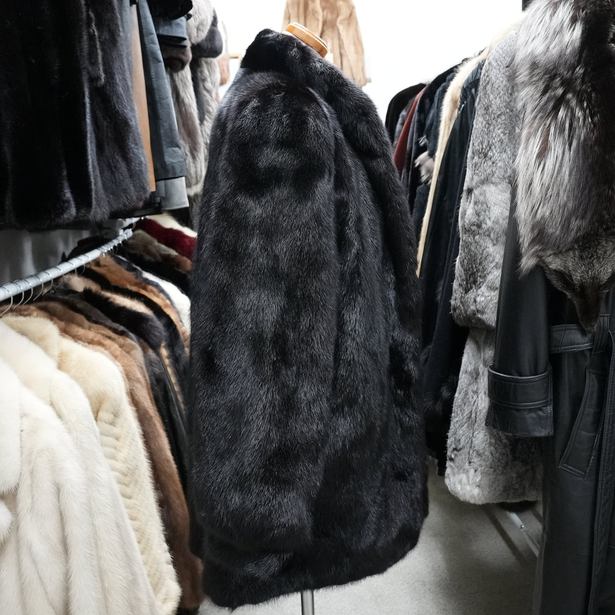 SAGA MINK Fur Coat - Genuine Vintage Fur From Japan
