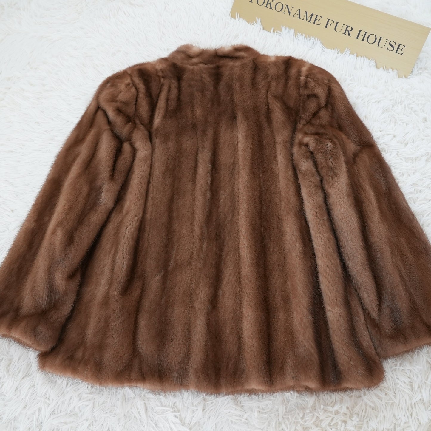 Demi Buff Mink Jacket Genuine Vintage Fur Japan