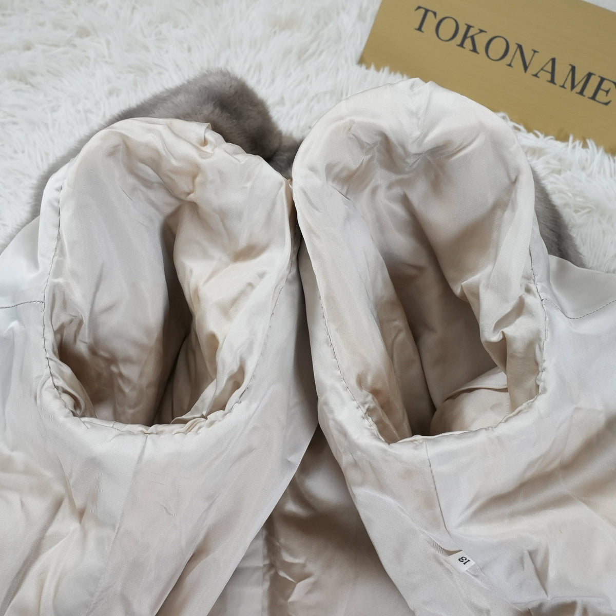 Sapphire Mink Fur Coat SAGA MINK - Genuine Vintage Fur From Japan