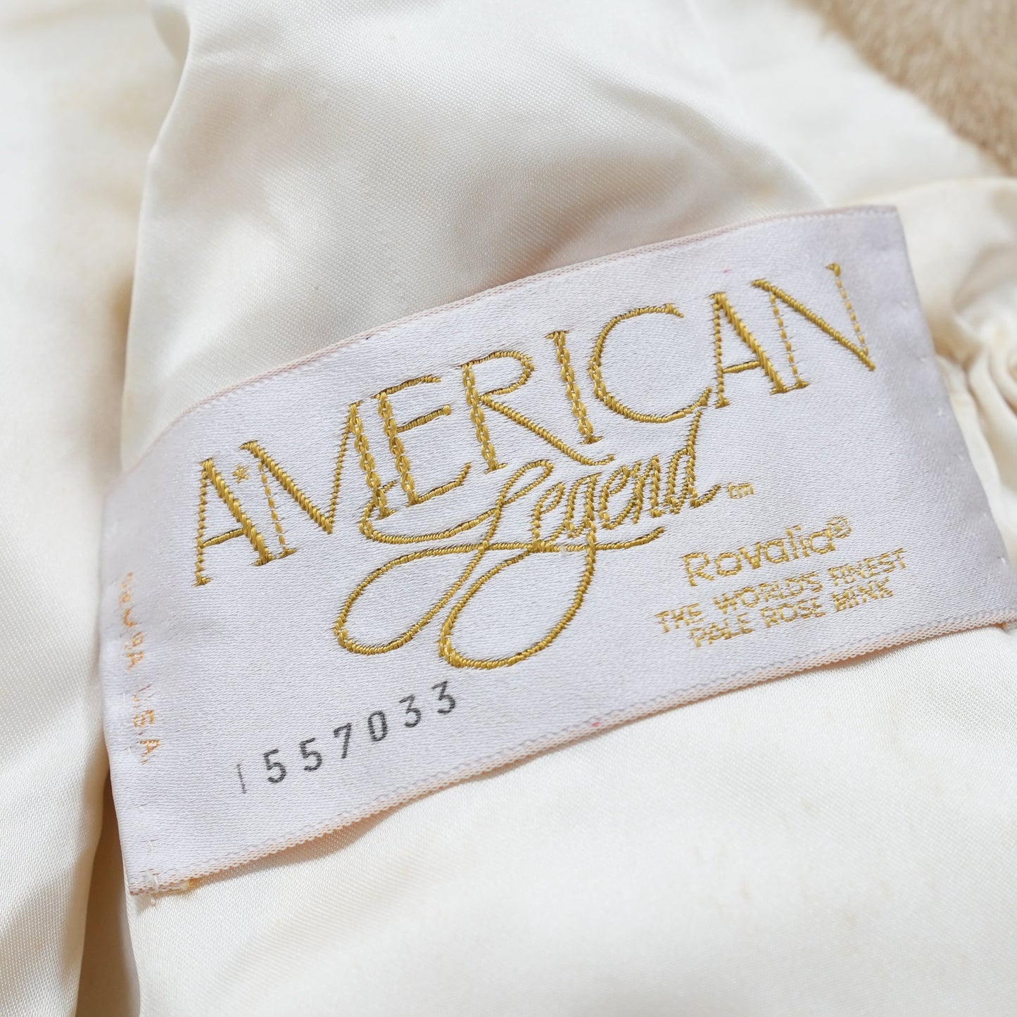 Pearl Mink AMERICAN Legend Short Jacket - Genuine Vintage Fur From Japan
