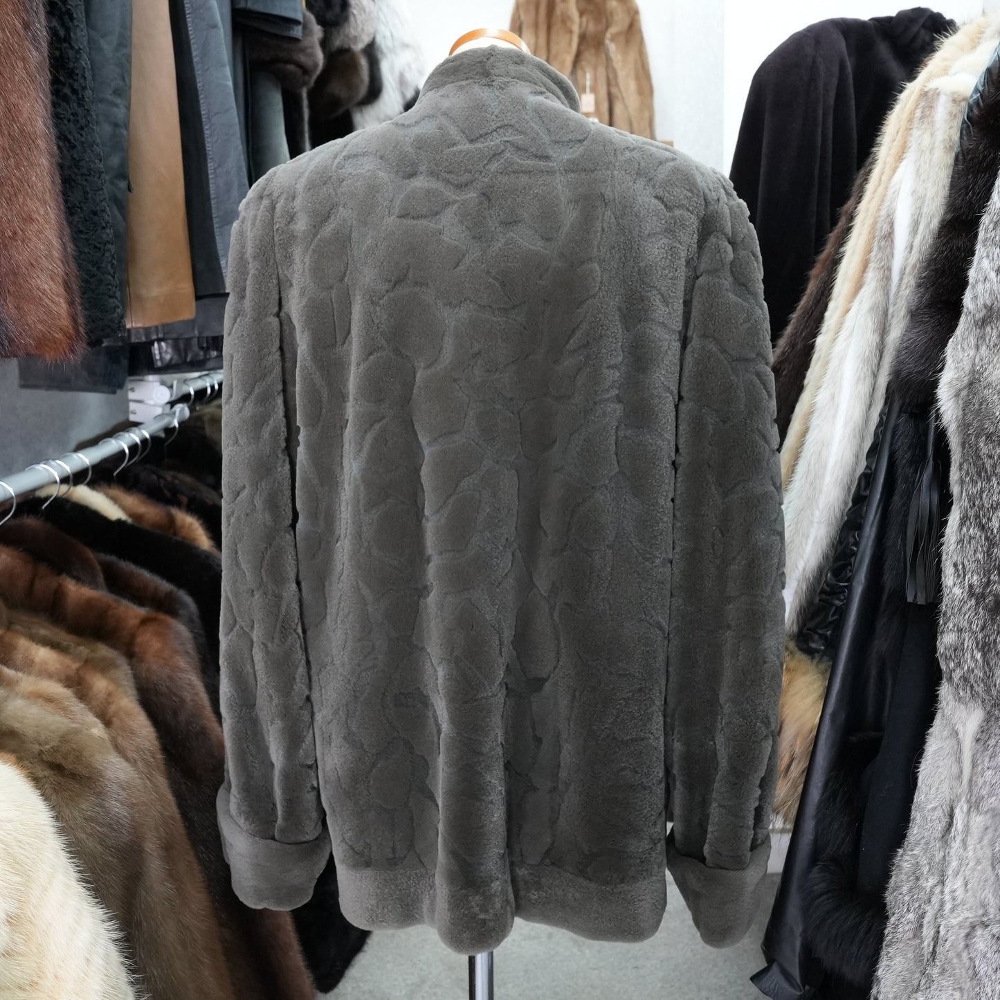 Valentino Furs SAGA ROYAL MINK Shaved Jacket - Genuine Vintage Fur From Japan