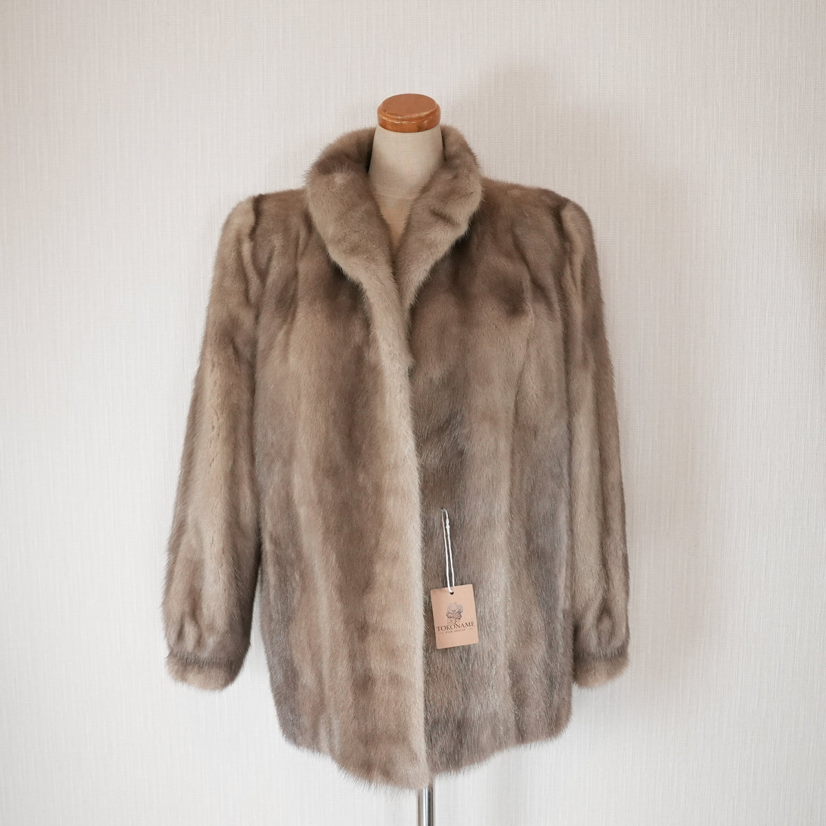 Pastel Mink Fur Coat - Genuine Vintage Fur From Japan