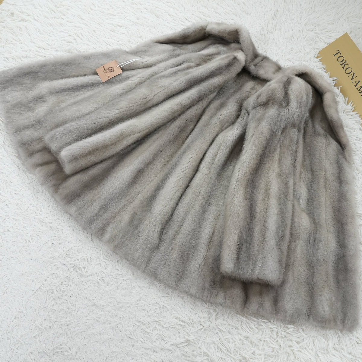 Sapphire Mink Fur Coat - Genuine Vintage Fur From Japan