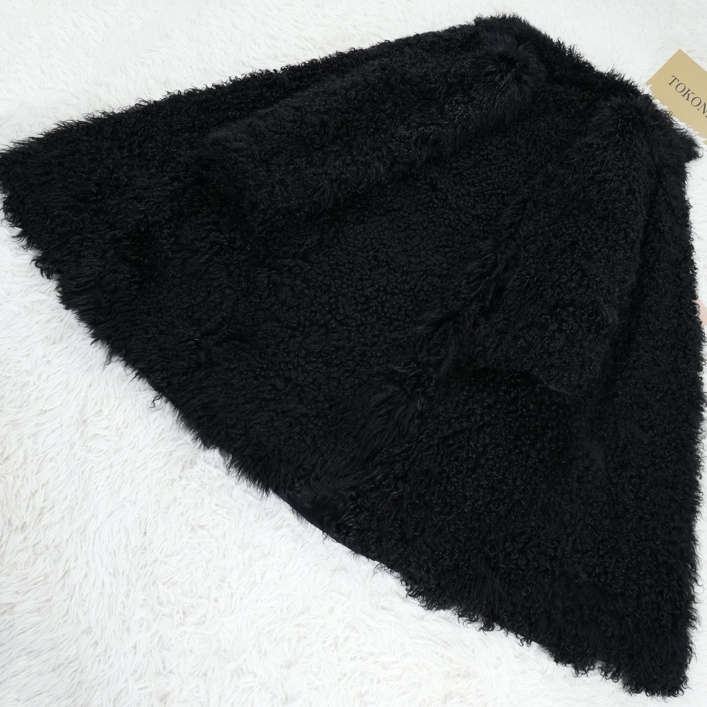 Mongolian Lamb Fur Reversible Coat - Genuine Vintage Fur From Japan