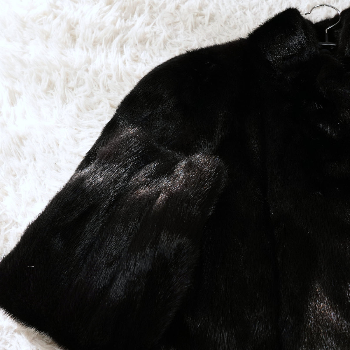 SAGA MINK Fur Coat Soft Leather - Genuine Vintage Fur From Japan