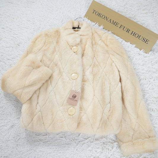Pearl Mink AMERICAN Legend Short Jacket - Genuine Vintage Fur From Japan