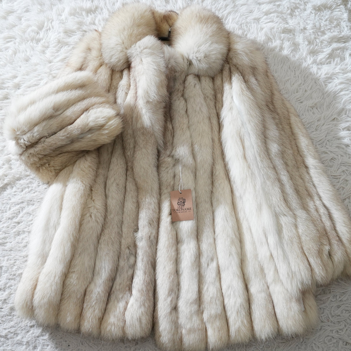 Nordic Fox Fur Coat - Genuine Vintage Fur From Japan
