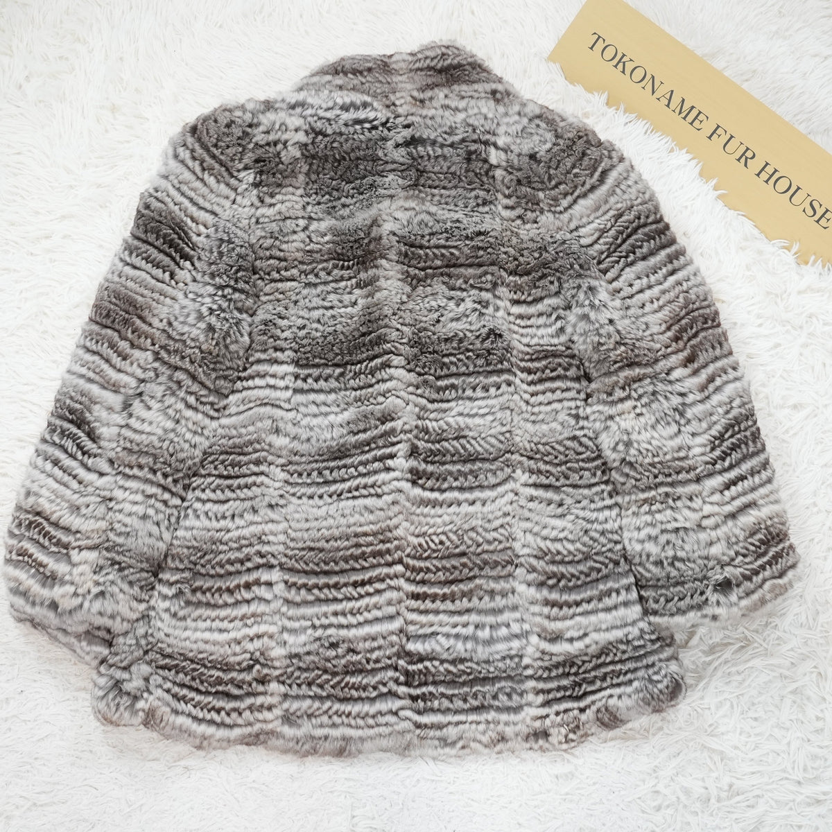 Yarn Chinchilla Fur Coat Nakamura Fur - Genuine Vintage Fur From Japan