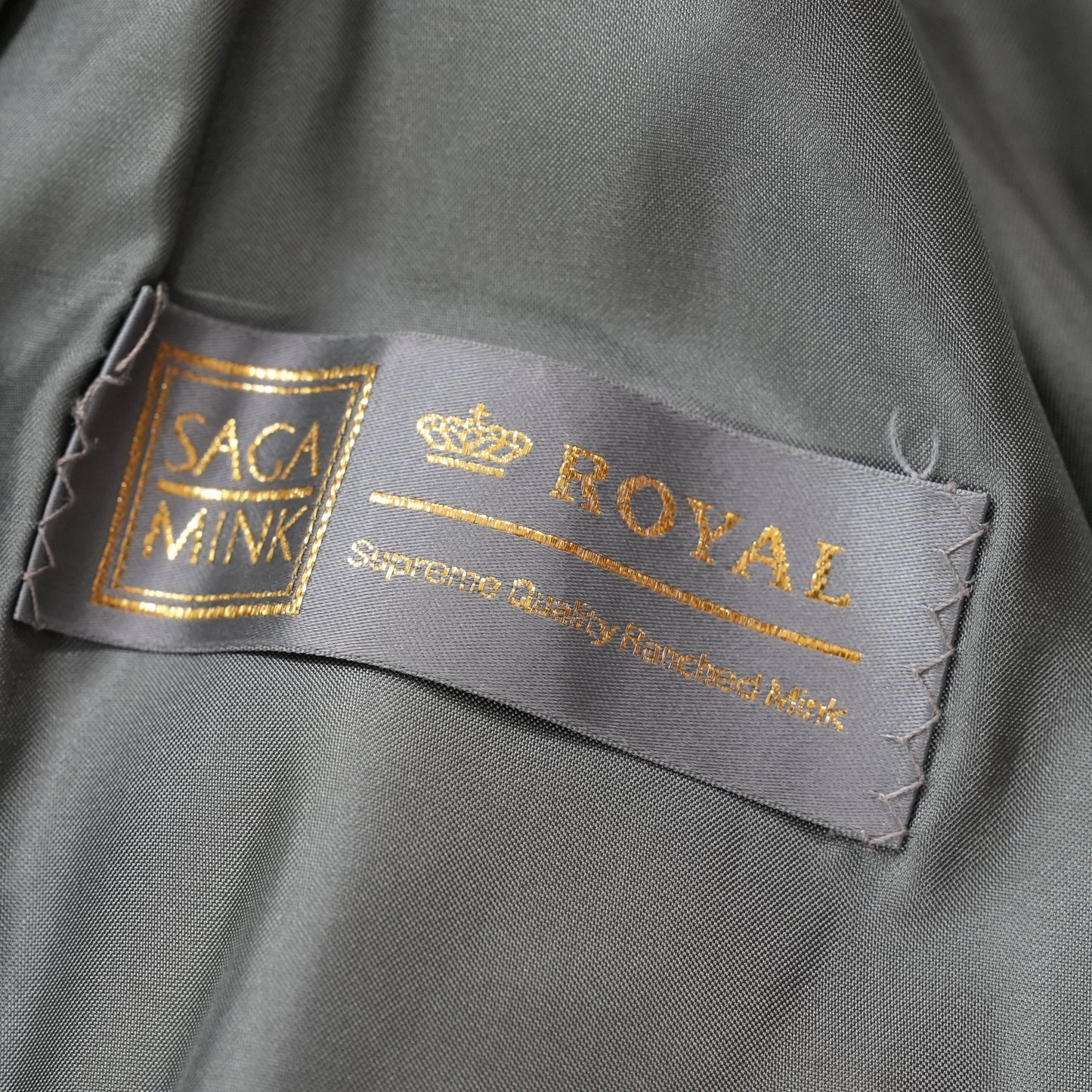 Valentino Furs SAGA ROYAL MINK Shaved Jacket - Genuine Vintage Fur From Japan