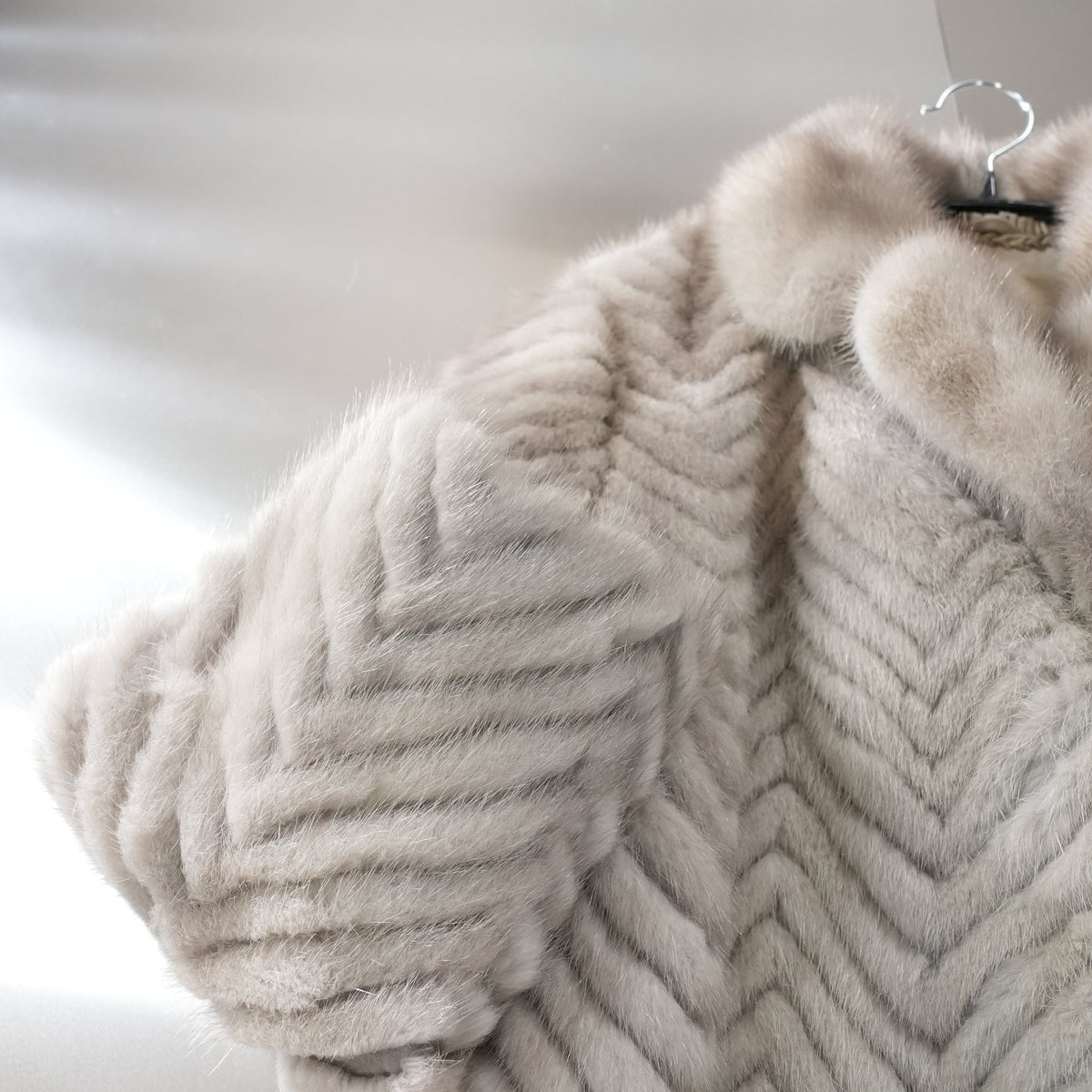 Pastel Mink Fur Coat - Genuine Vintage Fur From Japan