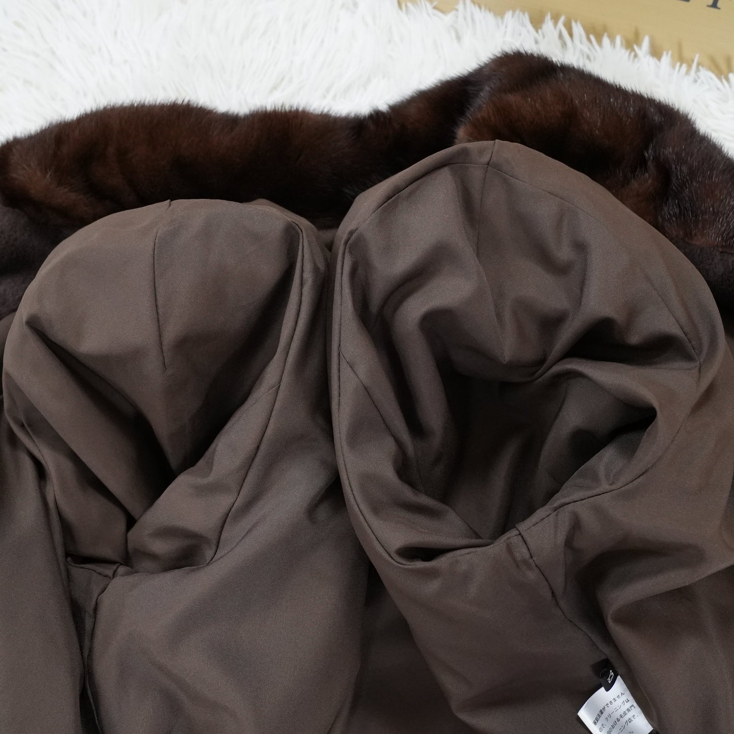 Shaved Mink and Mink Fur Trim Jacket GRES PARIS SAGAMINK - Genuine Vintage Fur From Japan