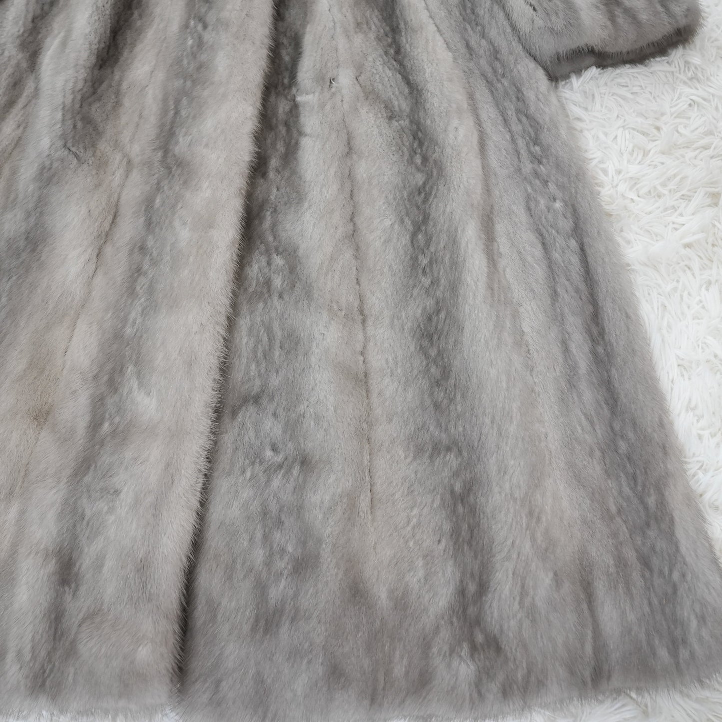 Sapphire Mink Long Coat - EMBA Genuine Vintage Fur Japan