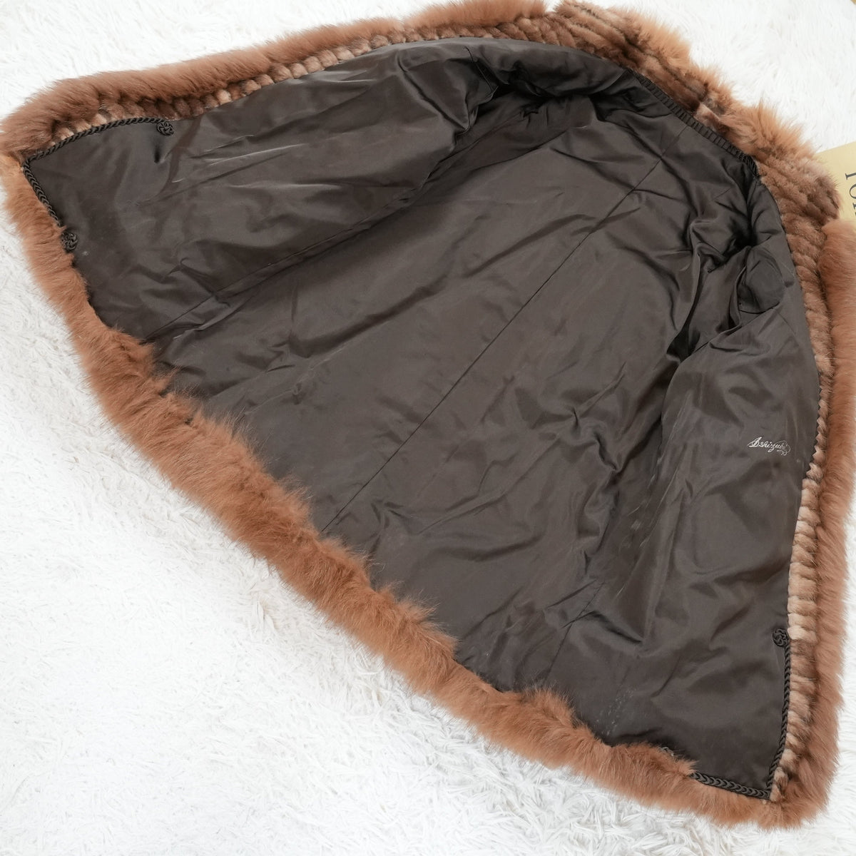 Mink and Fox Fru Coat - Genuine Vintage Fur From Japan