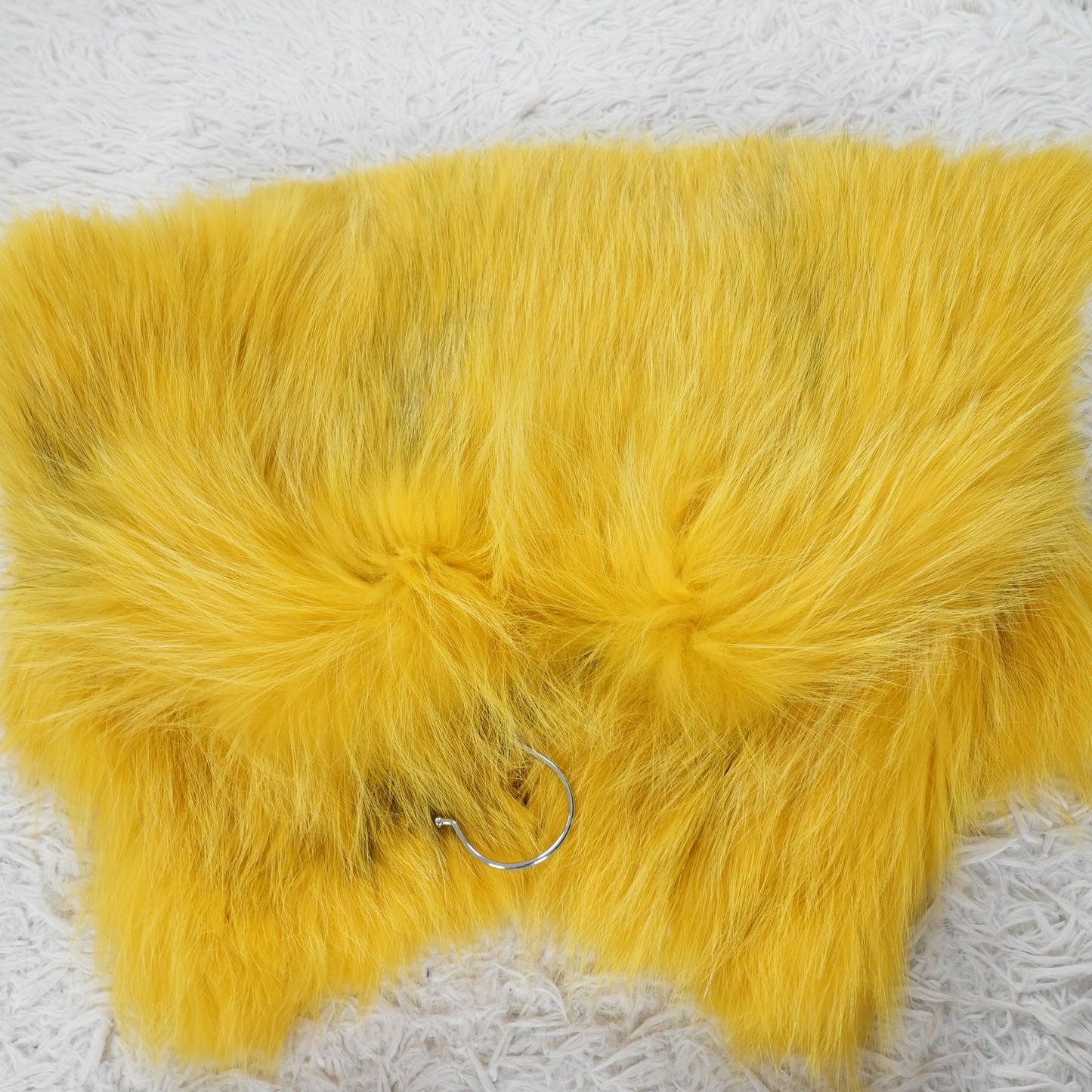 Yarn Fox Yellow Dyed Jacket - Genuine Vintage Fur From Japan