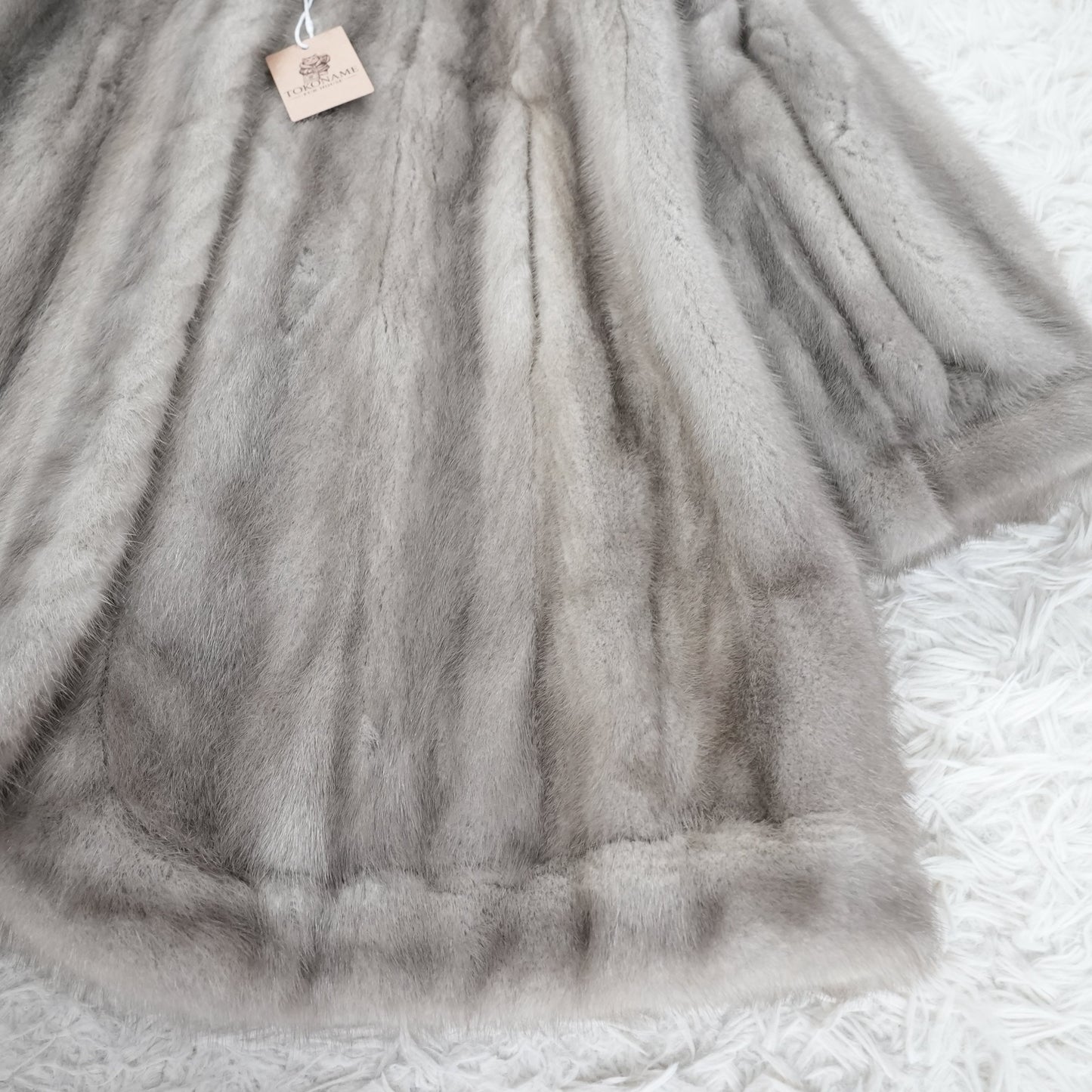 Sapphire Mink Fur Coat - Genuine Vintage Fur From Japan