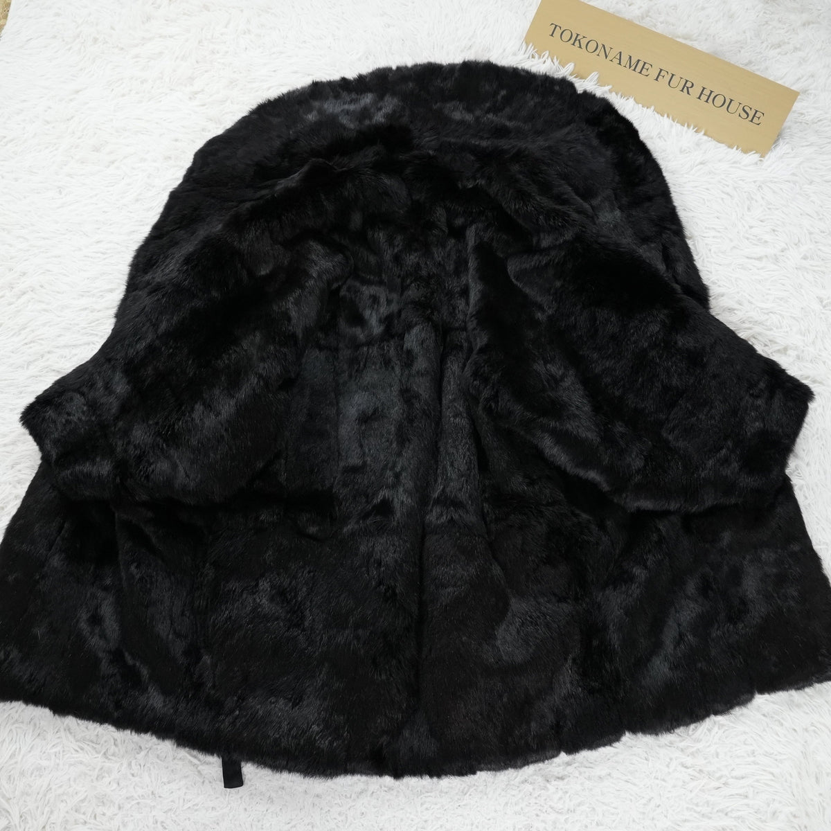 Rabbit Fur Japanese-style clothing Coat Vintage Fur from Japan