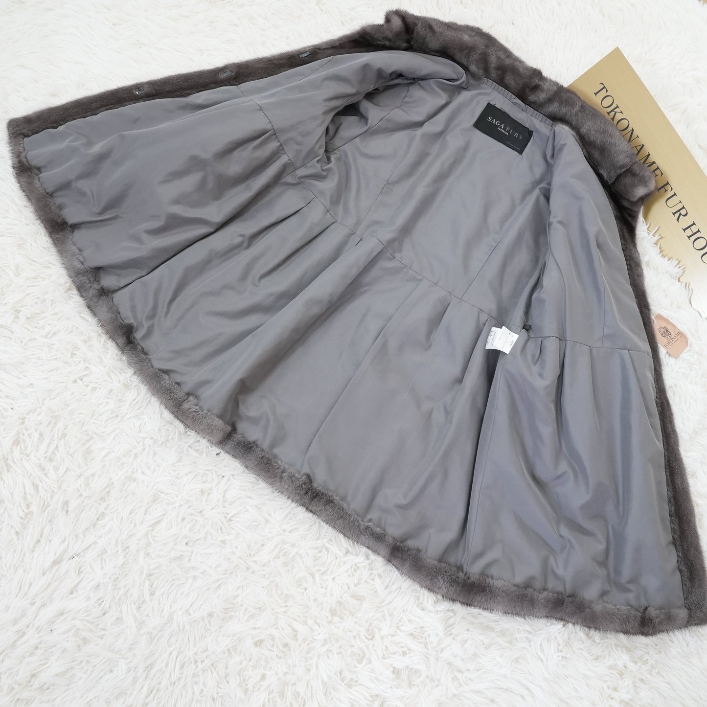 BlueIris Mink Coat - Saga Furs Lightweight Recent Models