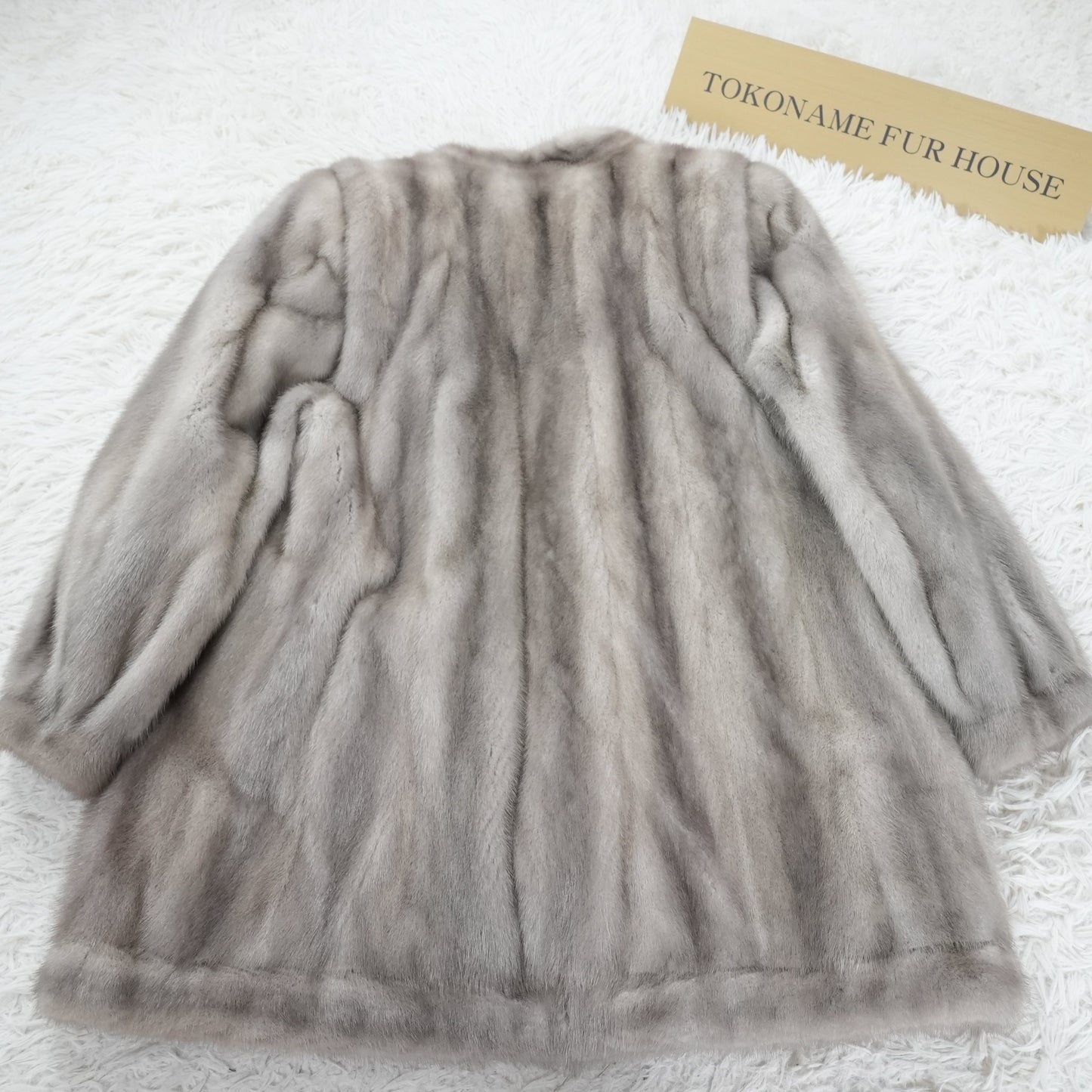 Sapphire Mink Fur Coat - Genuine Vintage Fur From Japan