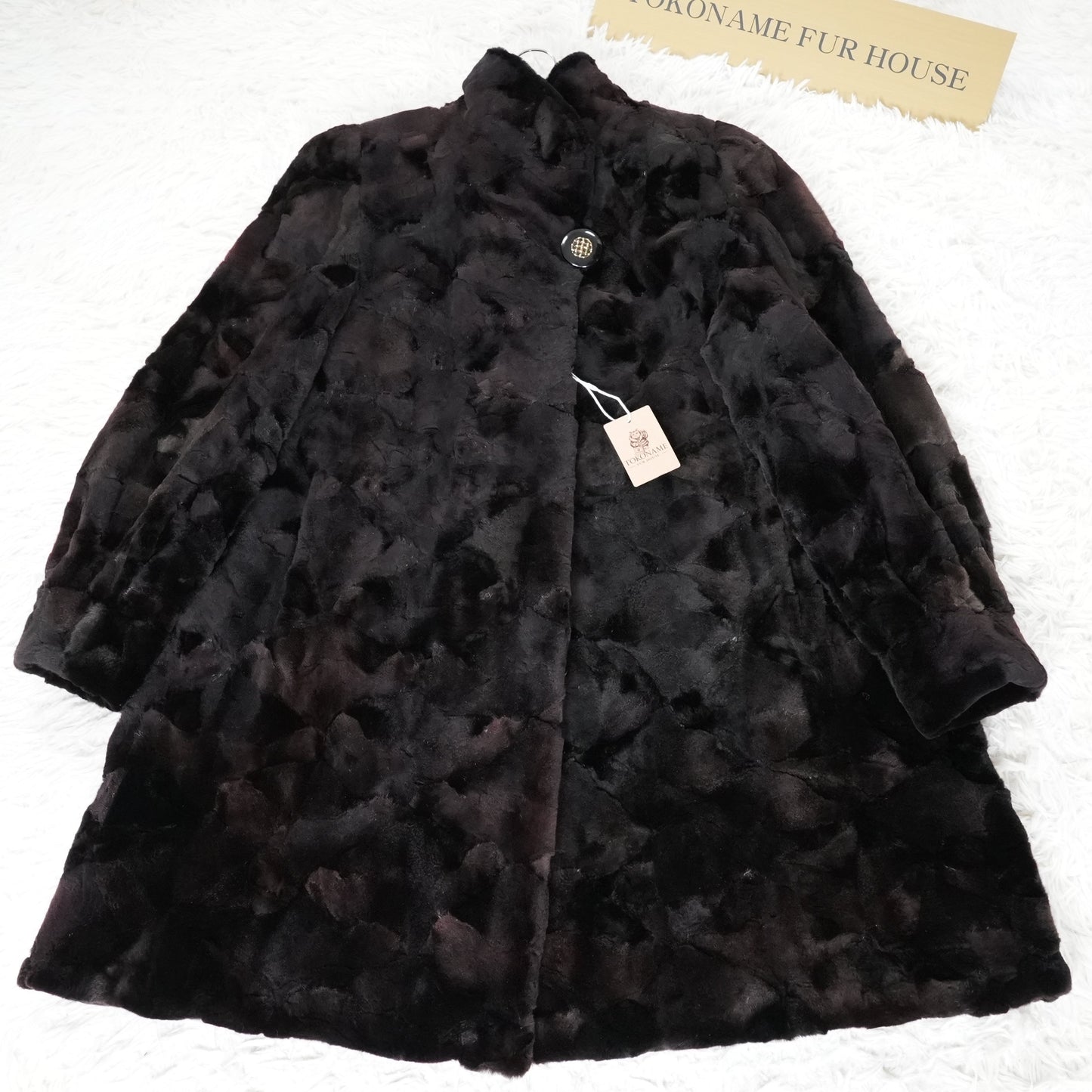 Shaved Mink Coat SAGA MINK - Genuine Vintage Fur From Japan