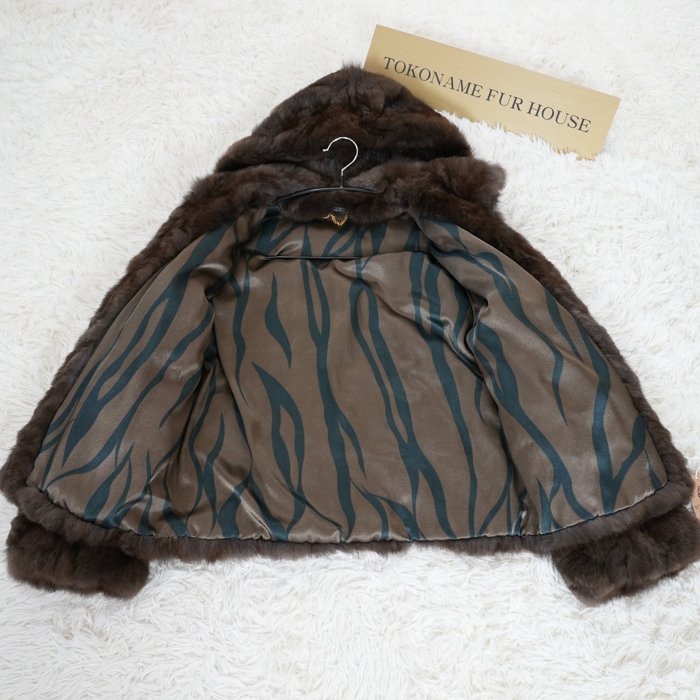 Russian Sable Zip Hoody Jacket Vintage Fur Japan