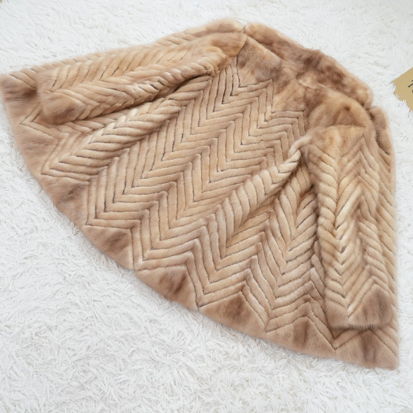 Pastel Mink Fur Jacket Palody - Genuine Vintage Fur Japan