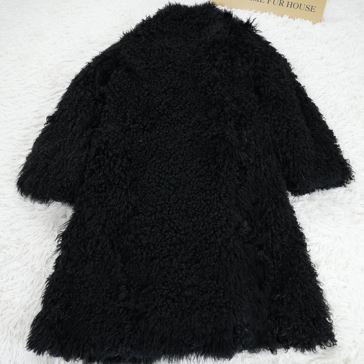 Mongolian Lamb Fur Reversible Coat - Genuine Vintage Fur From Japan